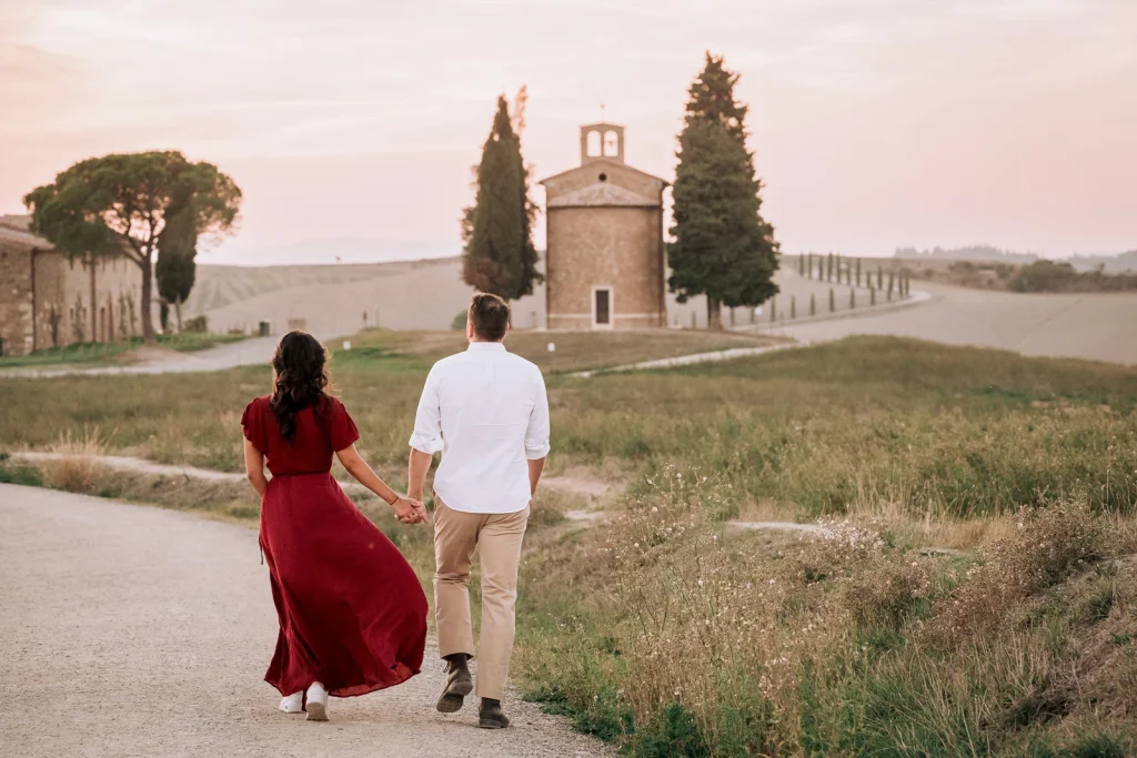 Andrea Cittadini Photography - Pre wedding photoshoot -Engagement photographer Val D'Orcia