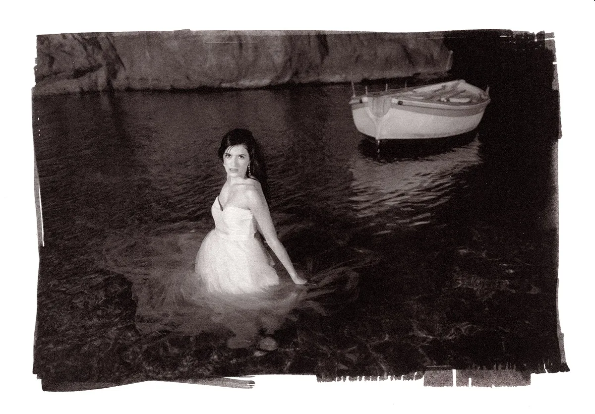 Van Dyke print for wedding photos