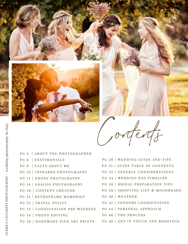 Welcome Guide Wedding Mobile 2025