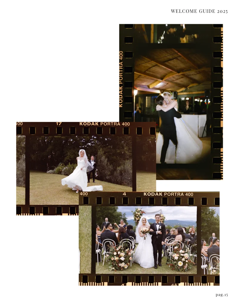 Welcome Guide Wedding Mobile 2025