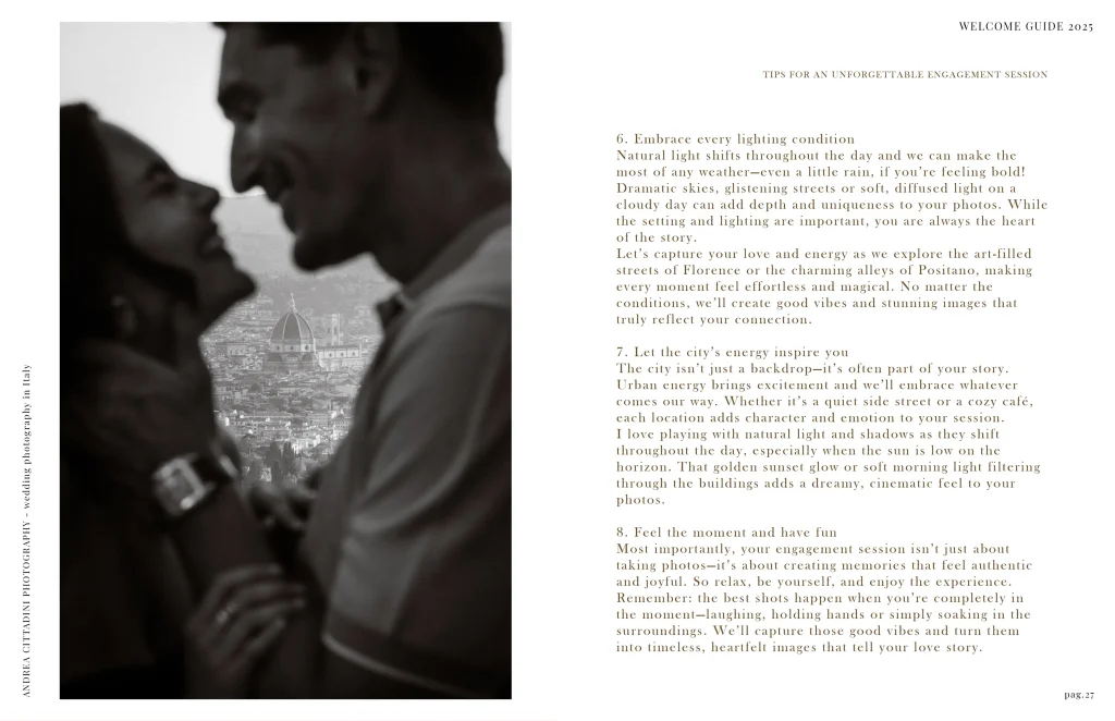 Engagement welcome guide 2025