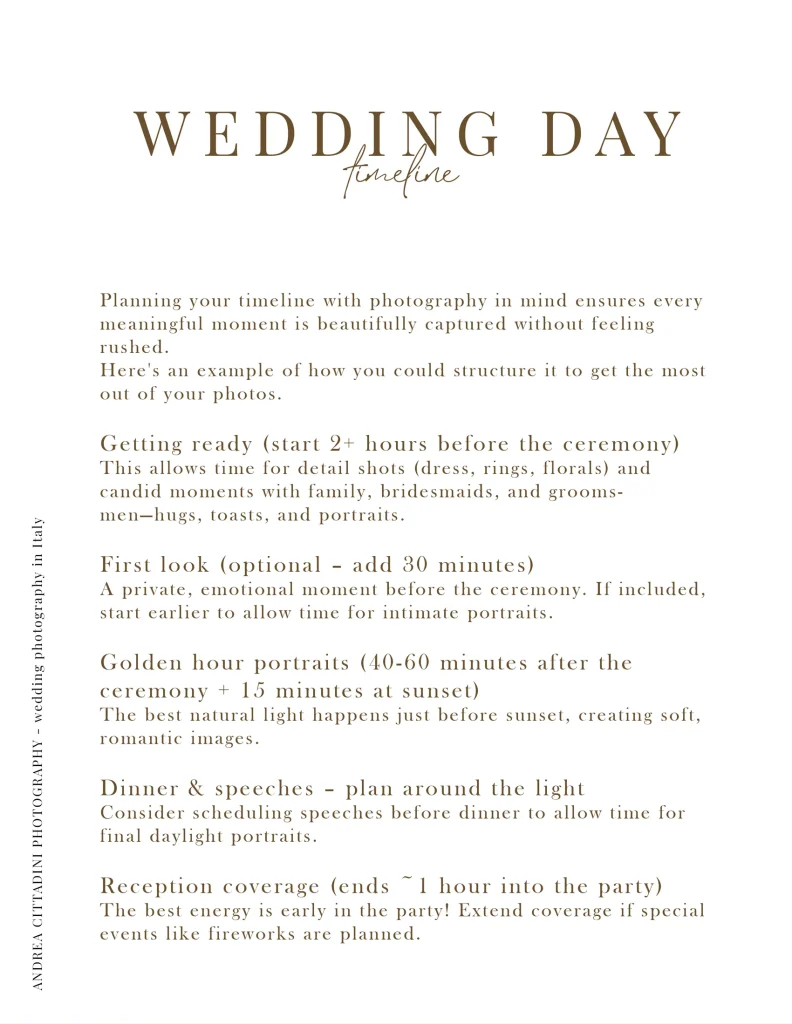 Welcome Guide Wedding Mobile 2025