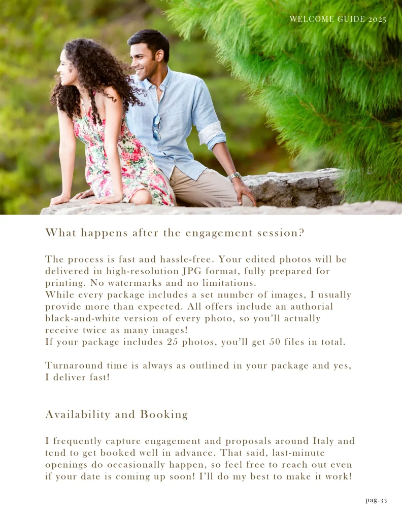 Engagement welcome guide mobile 2025