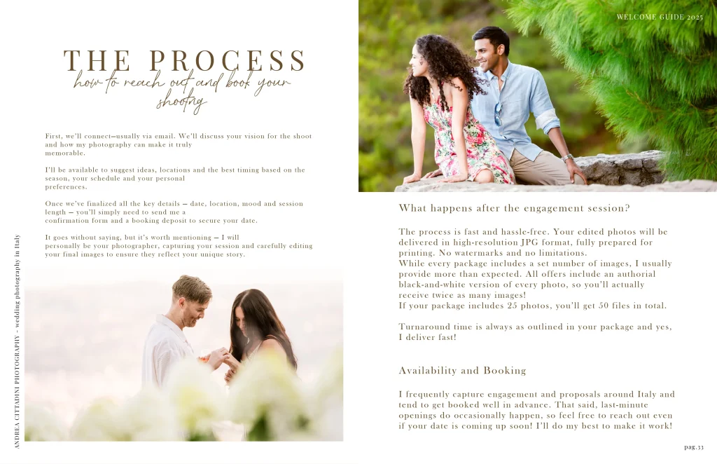 Engagement welcome guide 2025