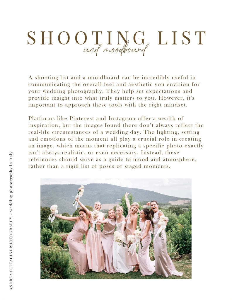 Welcome Guide Wedding Mobile 2025