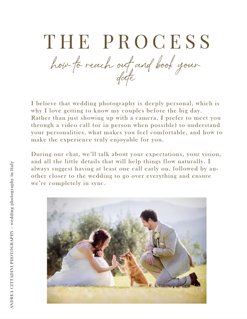 Welcome Guide Wedding Mobile 2025