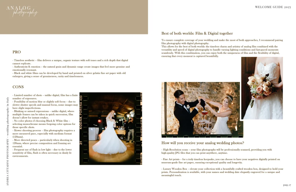 Welcome wedding guide 2025