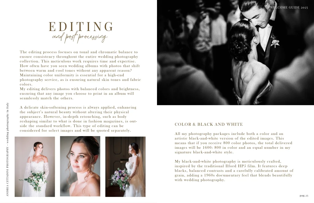 Welcome wedding guide 2025