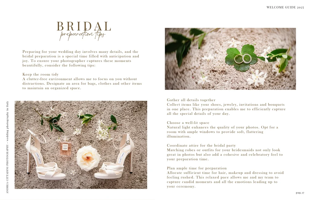 Welcome wedding guide 2025